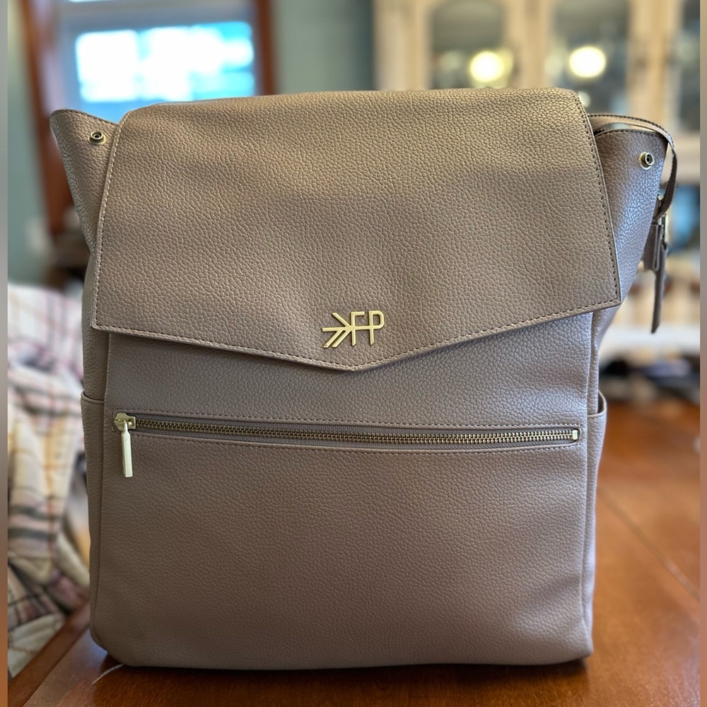 Freshly Picked Classic Diaper Bag in Fig/Mauve
